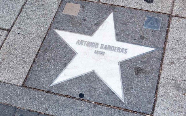 Estrella de Antonio Banderas
